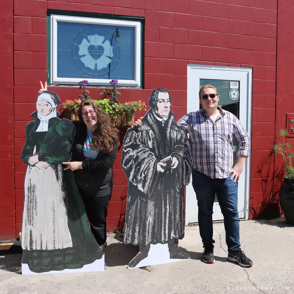 HOW TO create your own life size Martin and Katie