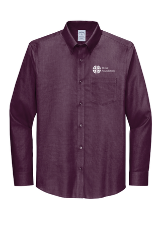 ELCA Foundation Mens Dress Shirt Cobalt Blue or Vintage Port