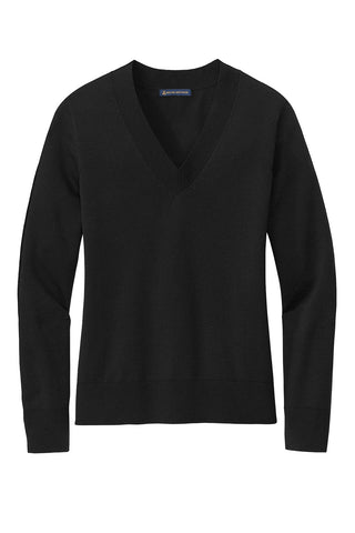 MPLS Brooks Brothers Women's Cotton Stretch V-Neck Sweater