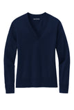 MPLS Brooks Brothers Women's Cotton Stretch V-Neck Sweater