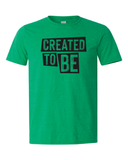2024 Created To Be Logo Custom Group T-shirt (Black Ink)