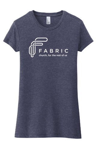 Fabric - Minneapolis Ladies Fitted District Triblend T-shirt