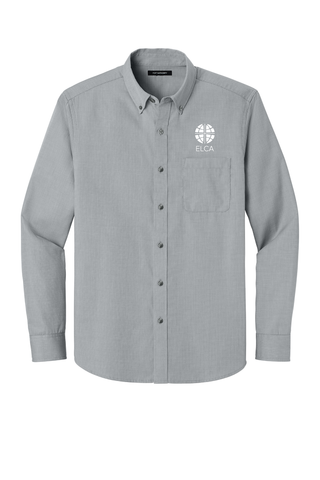 ELCA Men's  Nailhead Easy Care Shirt