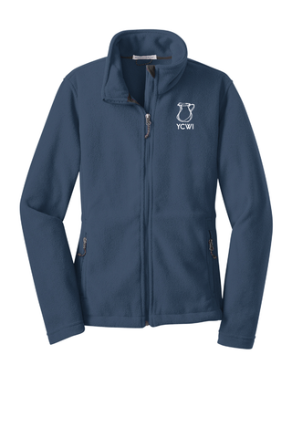 YCWI full zip fleece jacket