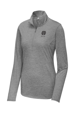 ELCA 1/4 Zip - Black Thread       Pre-Order