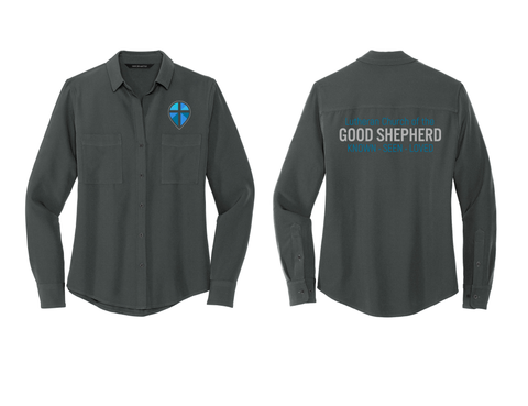 Good Shepherd Women's Long Sleeve Blouse (Preorder)