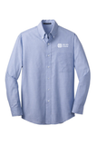 NWMN Men's Crosshatch Button down Shirt