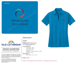 MPLS Area Synod Women's Silk Touch Polo