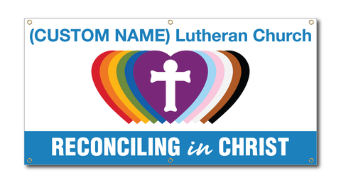 Customizable RIC Horizontal banner w/ Grommets