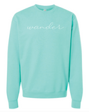 Wander Justice Journey Preorder Crewneck Sweatshirt  (Multiple Colors)