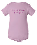 Answered Prayer Onesie