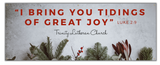 Custom Christmas Hymn/Verse Banner