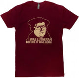 Hipster Lutheran Crew T-Shirt (Multiple Colors)