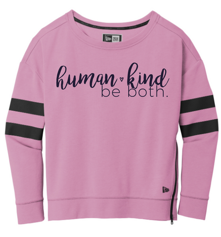 Human Kind Ladies Crewneck Sweatshirt