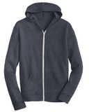 Love Makes a Family Full-Zip Hooded Sweatshirt - Plain Font