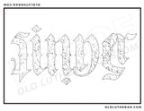 Logo Coloring Pack - Digital Download