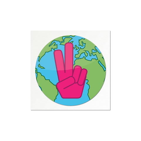 Peace On Earth Sticker