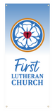 Luther Rose Custom Vertical Banner