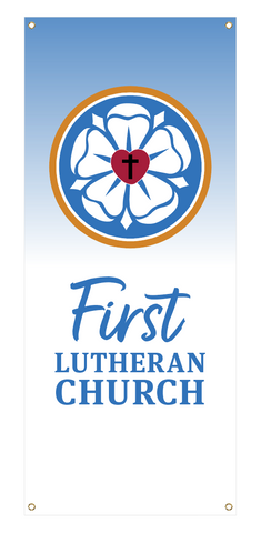 Luther Rose Custom Vertical Banner