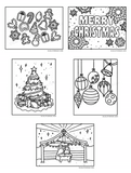 Christmas Coloring Pack - Digital Download