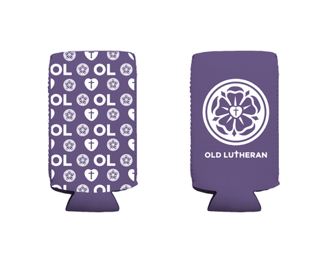 Old Lutheran Skinny Can Koozie