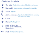 14K Gold Christian Symbol Bracelet