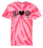 Peace Love Luther T-Shirt (Multiple Colors)