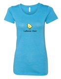 Lutheran Chick Poly/Cotton Ladies T-shirt