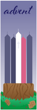 Advent Candle Banner
