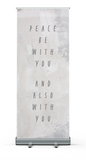 Peace Be With You Banner (Multiple Options)