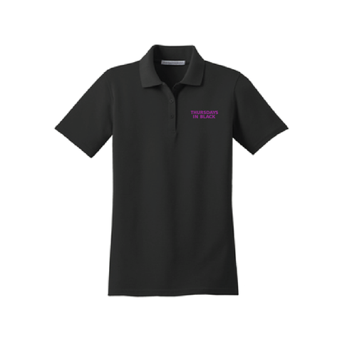 Thursdays In Black Women's Polo
