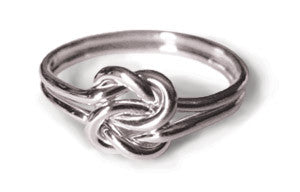 Double Love Knot Friendship Ring