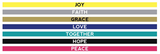 Peace by Piece Skinny Wristbands