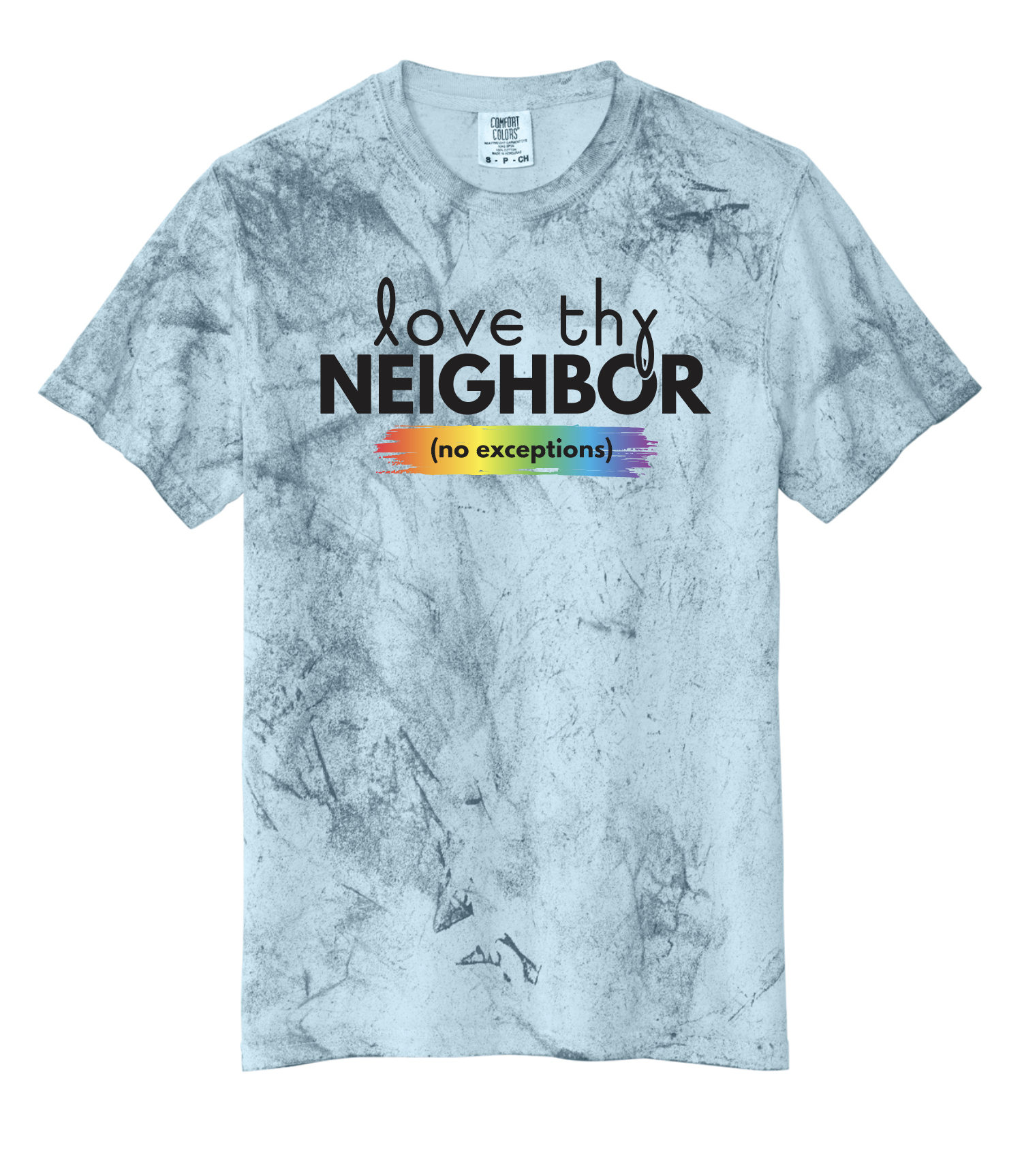 Love Thy Neighbor No Exceptions T-shirt – OldLutheran