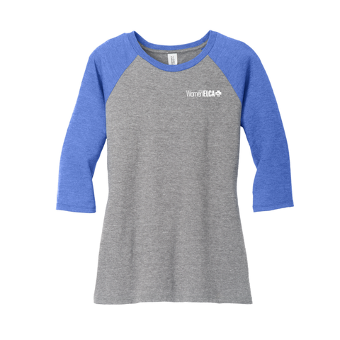WELCA Perfect Tri 3/4 Sleeve Raglan Shirt