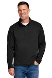 NWMN Synod Men’s Cotton Stretch 1/4 Button Sweater