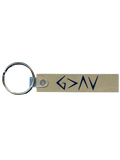 God is Greater than the Highs and Lows Keychain