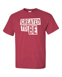 2024 Created To Be Logo Custom Group T-shirt
