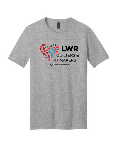 Lutheran World Relief V Neck T-shirt