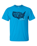 2024 Down the Mississippi Custom Group T-shirt (Navy/Light Blue Ink)