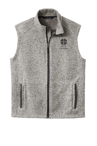 ELCA Foundation Mens Sweater Fleece vest