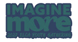 Imagine More Logo Sticker