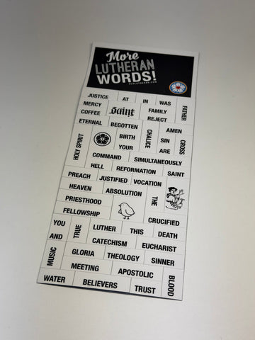 Lutheran Words Magnets