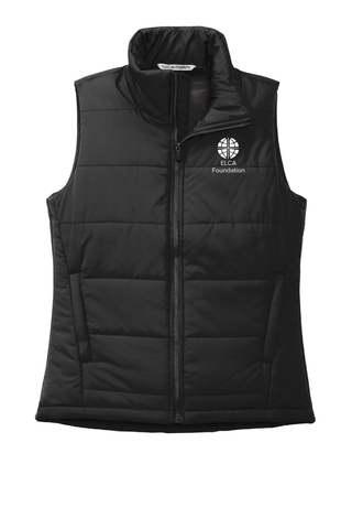 ELCA Foundation Womens puffer vest