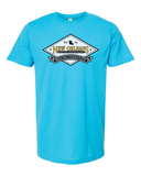 2024 LA Fish Fry Custom Group T-shirt (Black/(Blue Gold)/White)