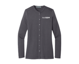 WELCA Womens Concept Stretch Button-Front Cardigan