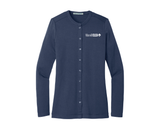 WELCA Womens Concept Stretch Button-Front Cardigan
