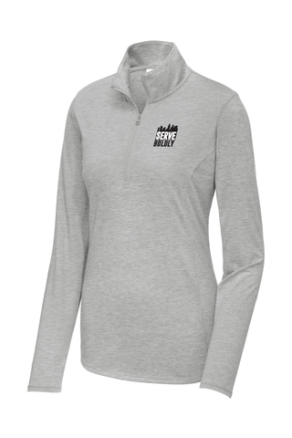 Serve Boldly Women's PosiCharge Tri-Blend 1/4 Zip