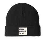 Love God. Love People. The End. Beanie Preorder