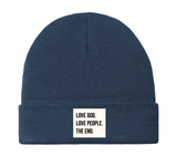 Love God. Love People. The End. Beanie Preorder